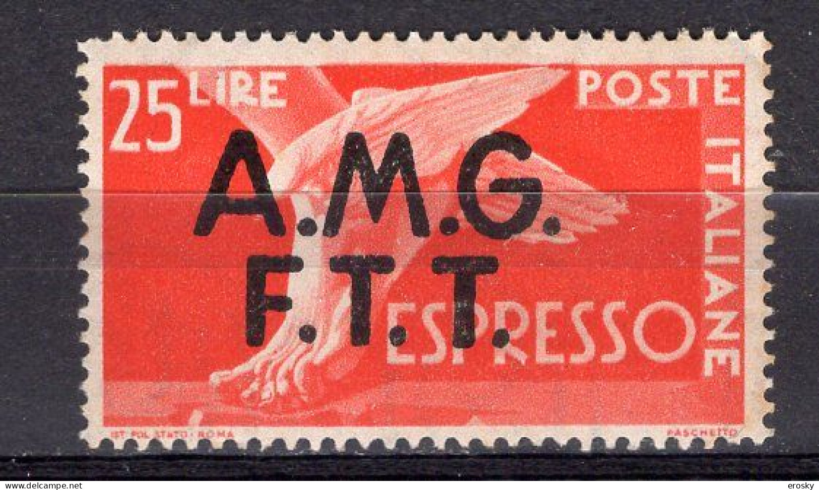 Z6878 - TRIESTE AMG-FTT ESPRESSO SASSONE N°2 * - Poste Exprèsse