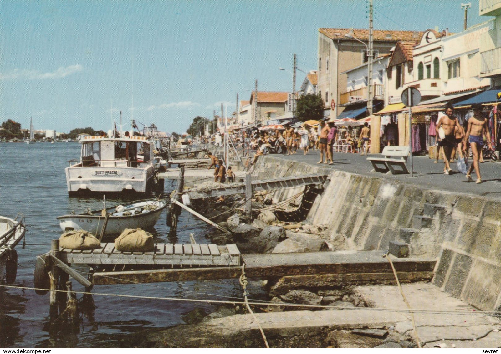 LE GRAU D'AGDE. - Le Quai Sur L'Hérault - Agde