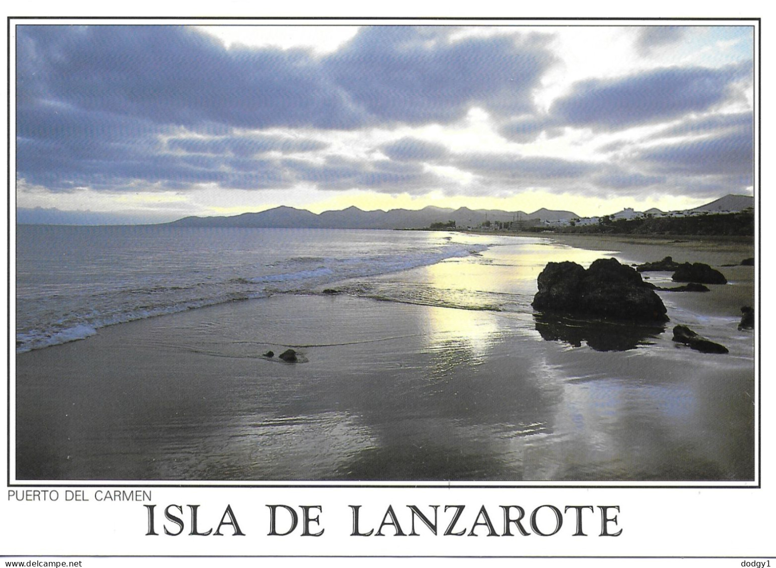 PUERTO DEL CARMEN, LANZAROTE, CANARY ISLANDS, SPAIN. UNUSED POSTCARD   Wp7 - Lanzarote