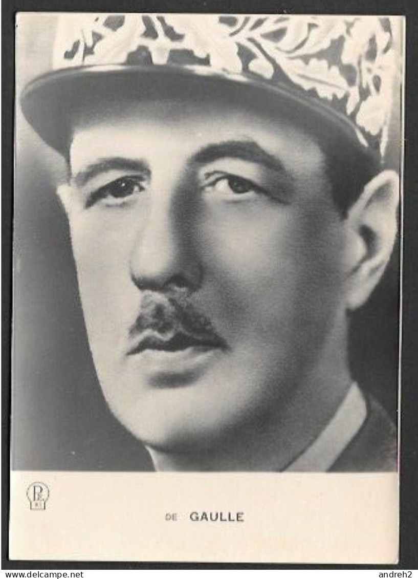 Politique  C.P.A. Charles De Gaulle Ancien Président De La France - Uncirculated - Carte N'a Pas Voyagée - Personnages