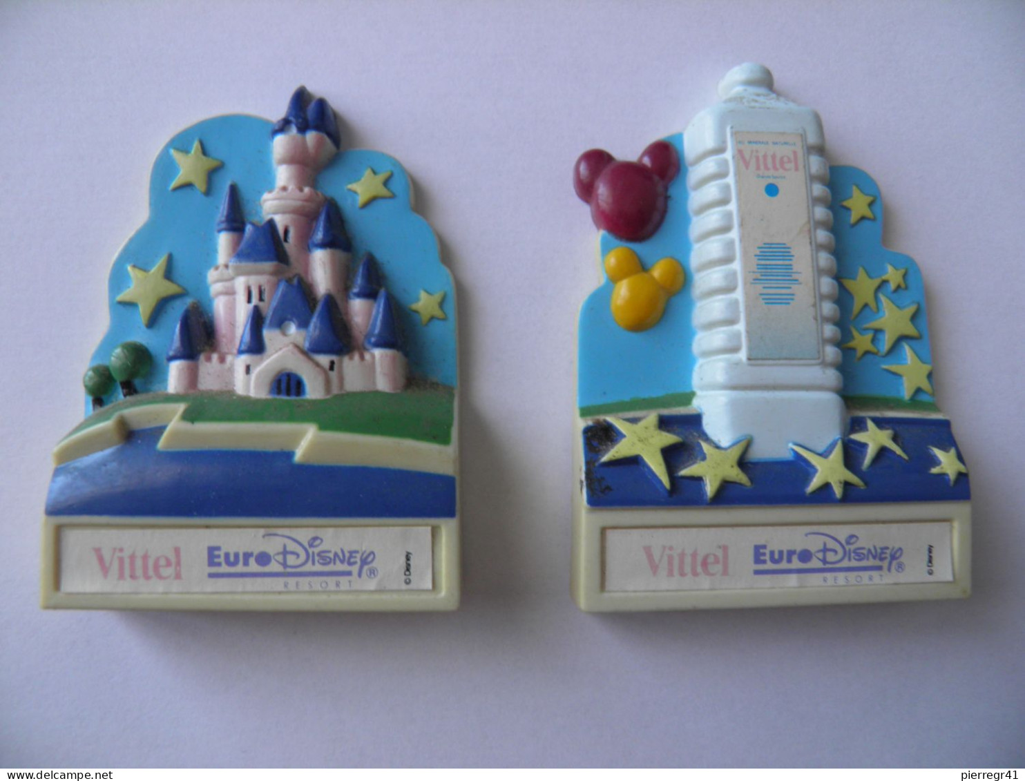 2-MAGNETIQUES-EURODISNEY/VITTEL-TBE - Magnets