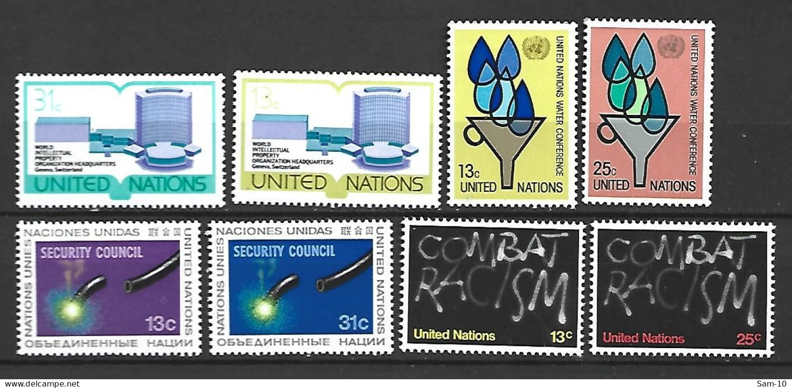 Timbres Nation Unis New-York Neuf ** N 273 / 280 - Ongebruikt