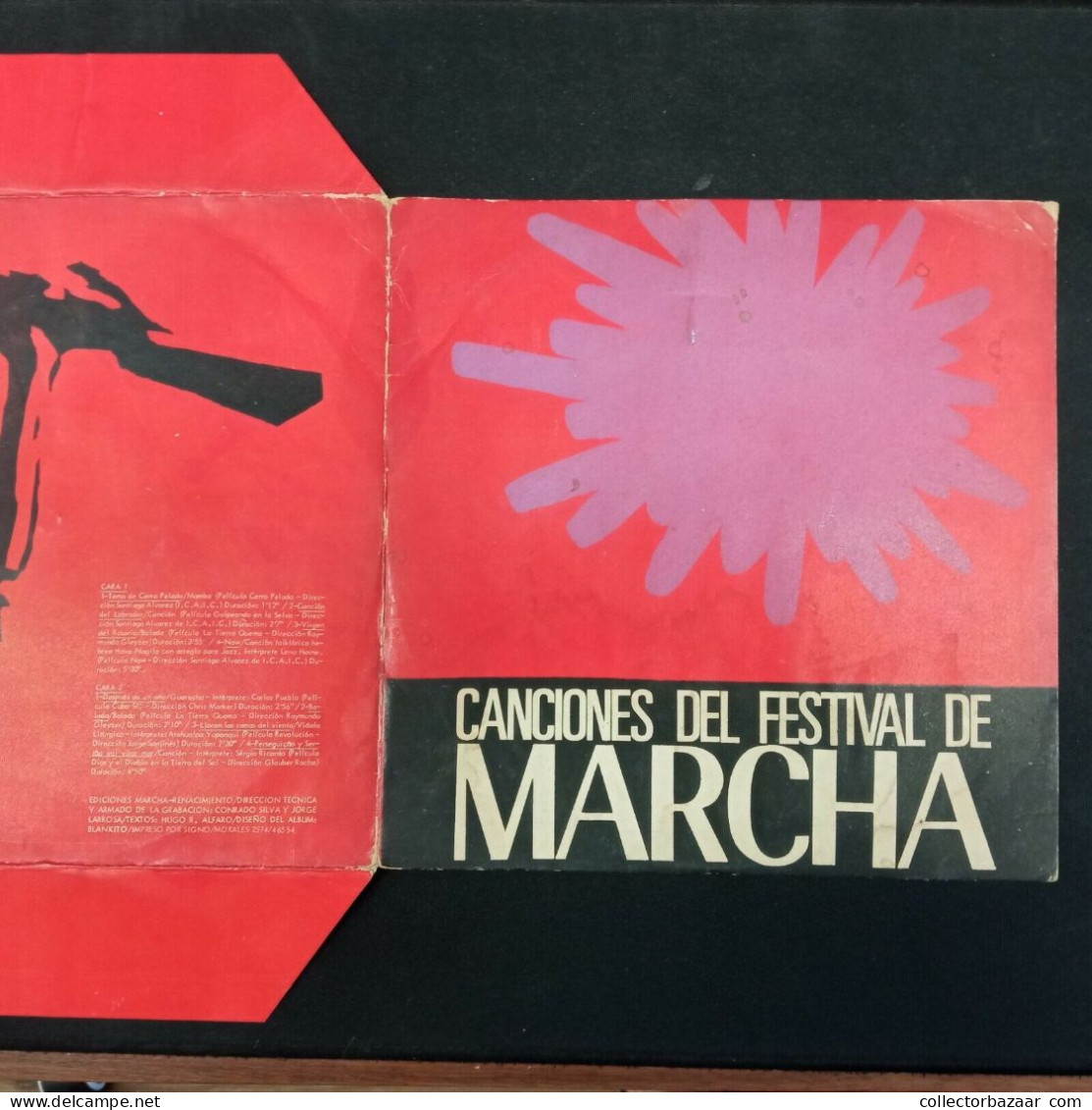 Resonance Of Revolution: 1967 Marcha Film Festival LP With Blankito Yupanqui's Captivating Revolutionary Aesthetics - Autres - Musique Espagnole