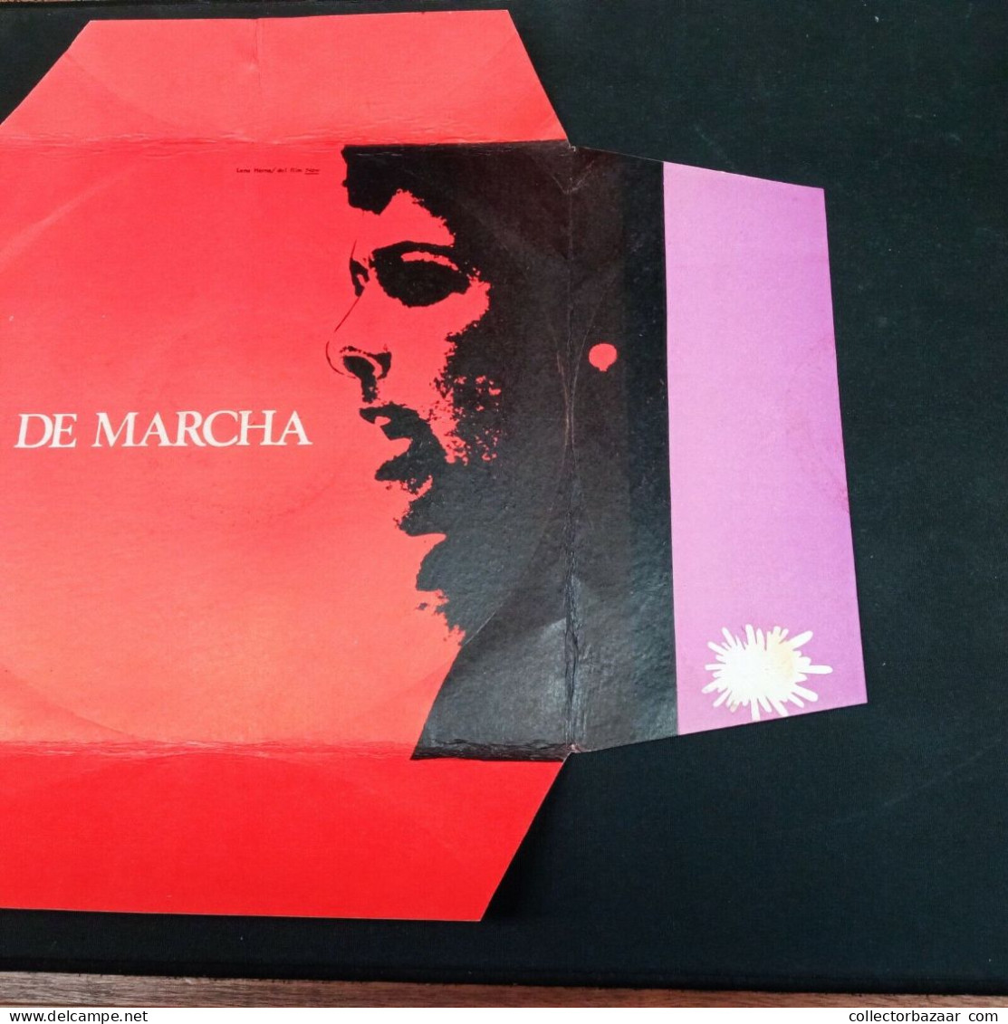 Resonance of Revolution: 1967 Marcha Film Festival LP with Blankito Yupanqui's Captivating Revolutionary Aesthetics