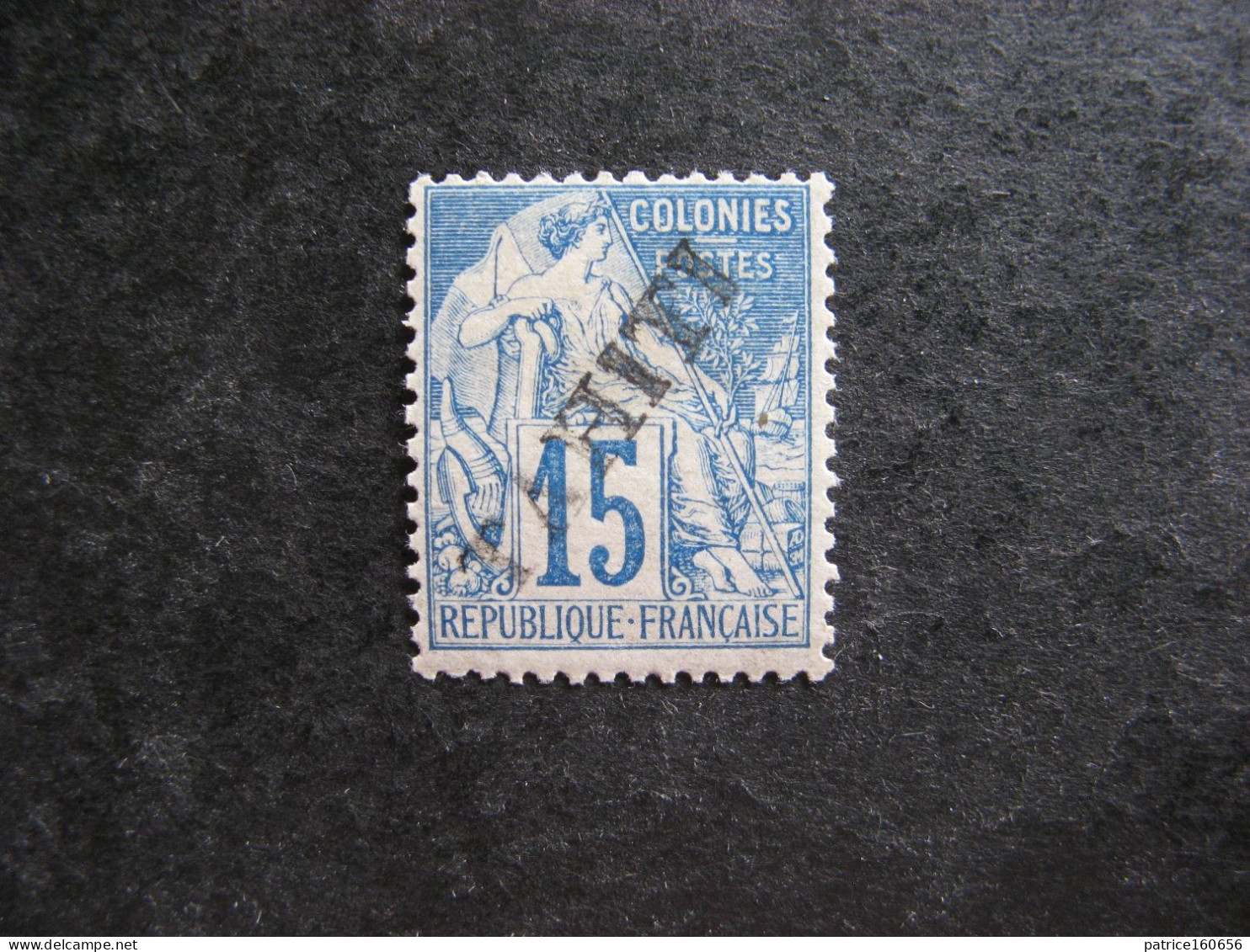 B). TAHITI : TB N° 12, Neuf X . - Unused Stamps