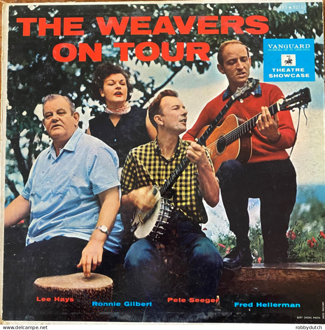 * LP *  THE WEAVERS ON TOUR (USA 1957 Live) - Country & Folk