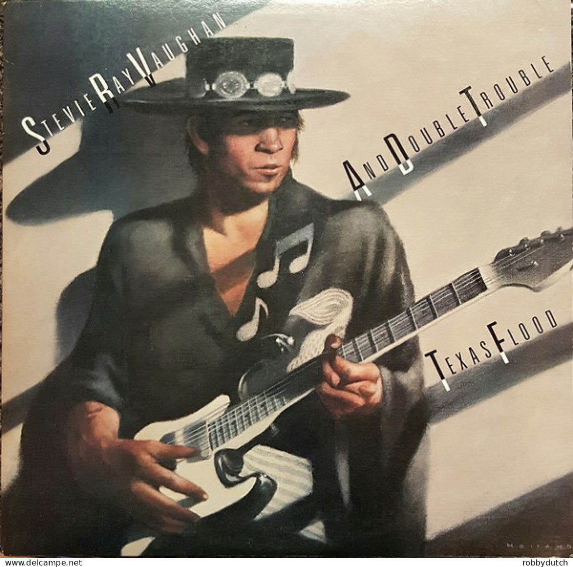 * LP *  STEVIE RAY VAUGHAN & DOUBLE TROUBLE - TEXAS FLOOD (Europe 1983 EX!!) - Blues