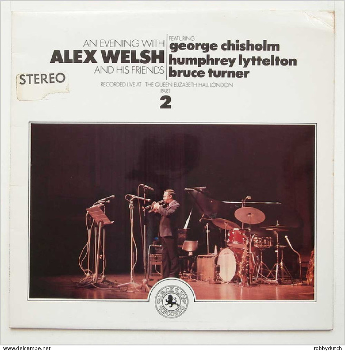 * LP *  AN EVENING WITH ALEX WELSH AND HIS FRIENDS Part 2 (England 1972) - Jazz