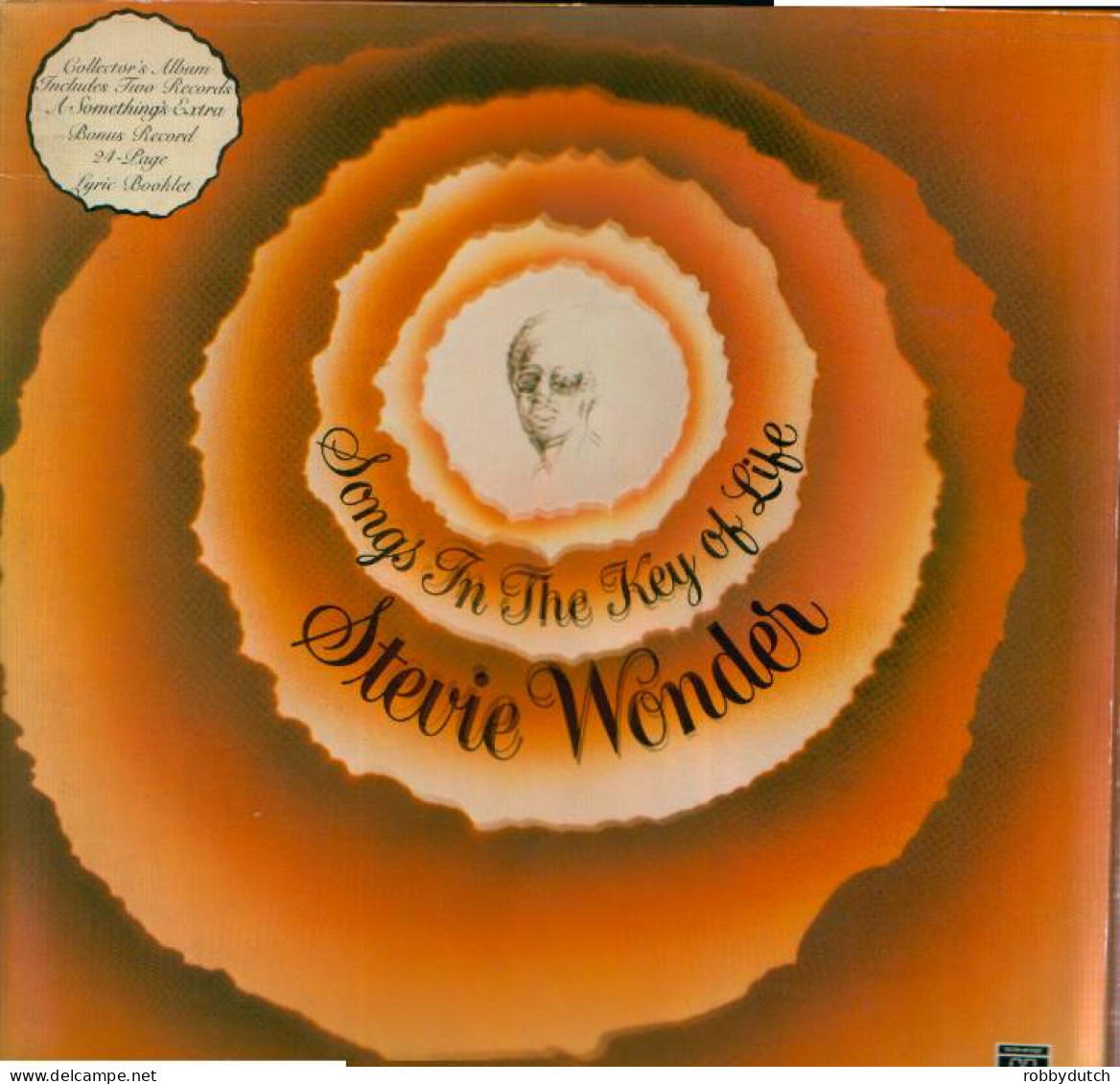 * 2LP *  STEVIE WONDER - SONGS IN THE KEY OF LIFE (Holland 1976) - Soul - R&B