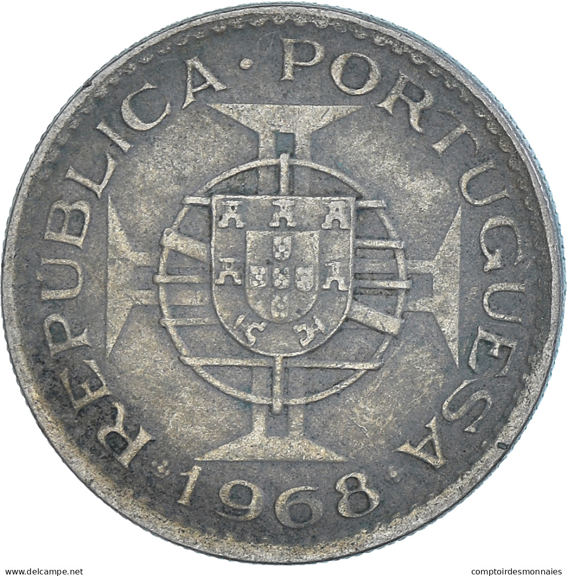Monnaie, Angola, 2-1/2 Escudos, 1968 - Angola
