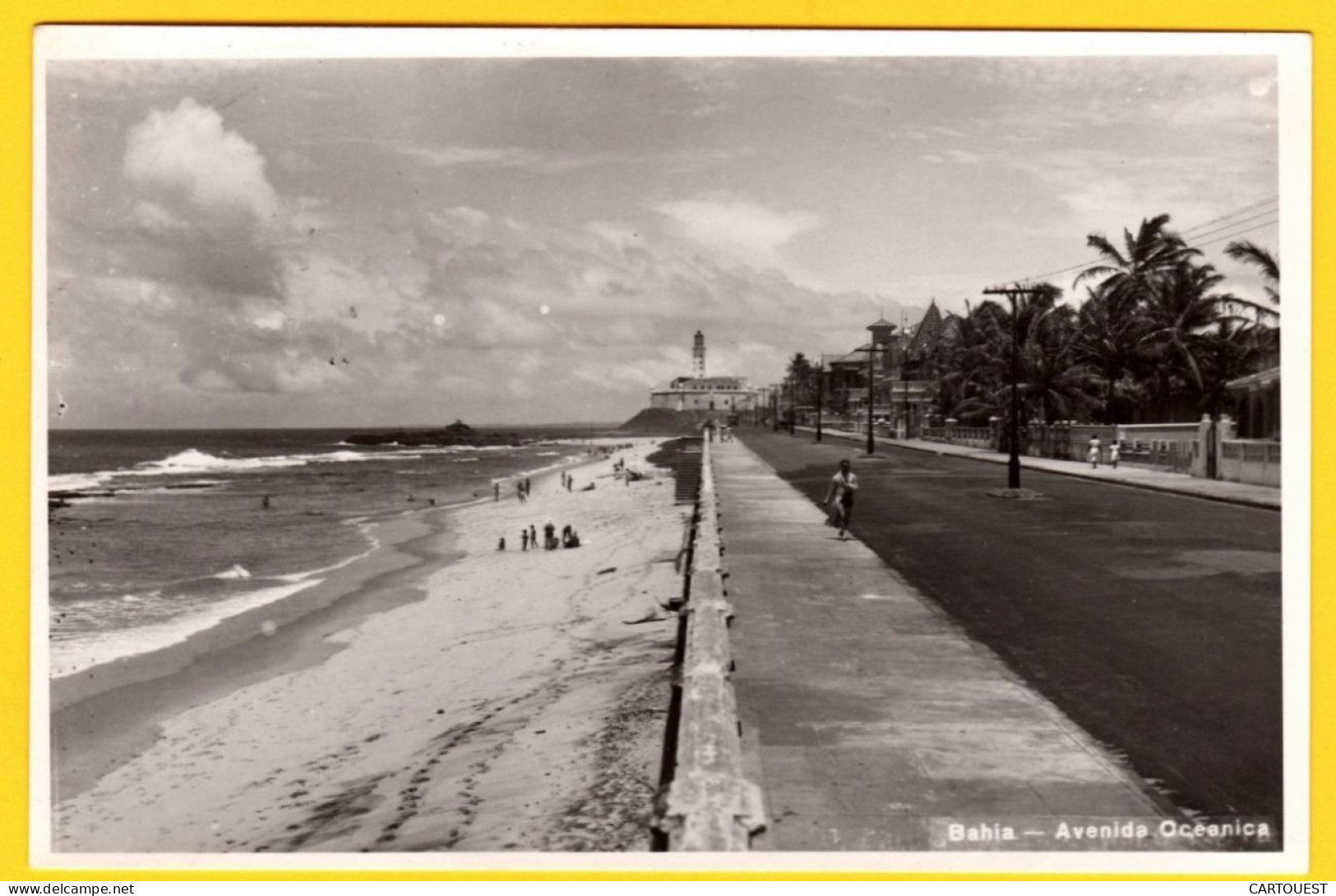 CPA BRASIL BAHIA "AVENIDA OCEANICA" - Salvador De Bahia