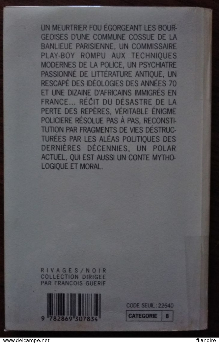 Tobie NATHAN Saraka Bô (Riv./N. N°186, EO 04/1994) - Rivage Noir