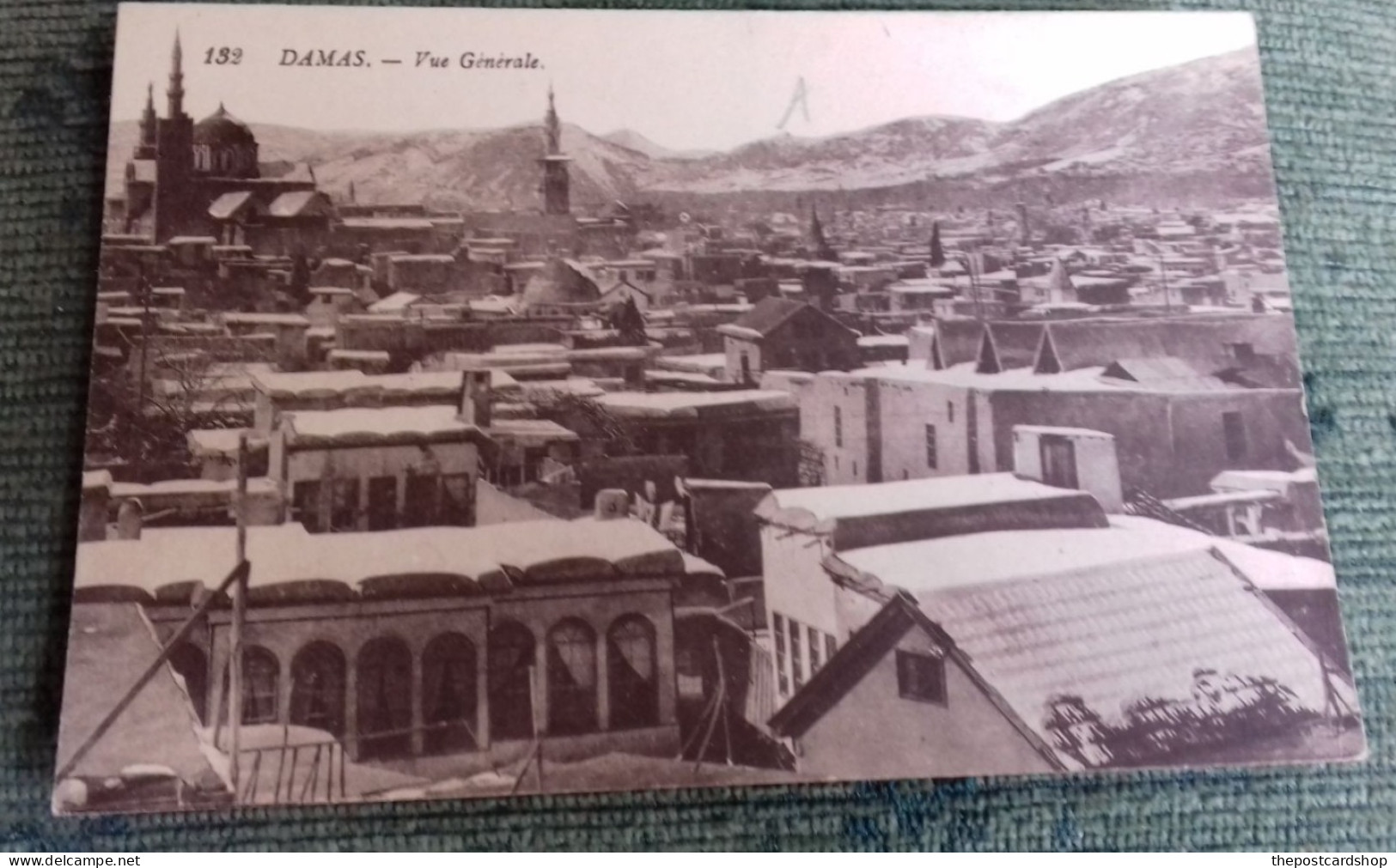 DAMAS N° 132 VUE GENERALE LL LOUIS LEVY POSTCARD UNUSED - Syrië