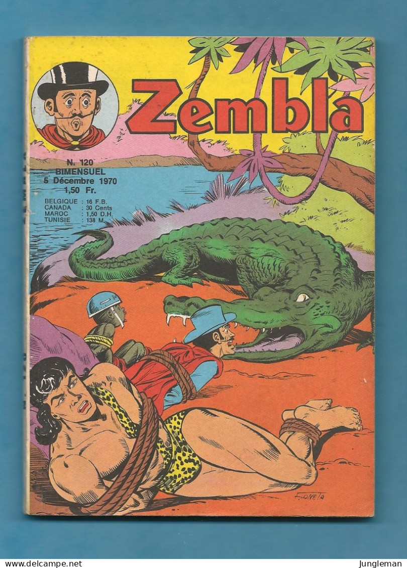 Zembla N° 120 - Editions LUG à Lyon - Décembre 1970 - Avec Aussi Gun Gallon Et Dick Demon - BE - Zembla