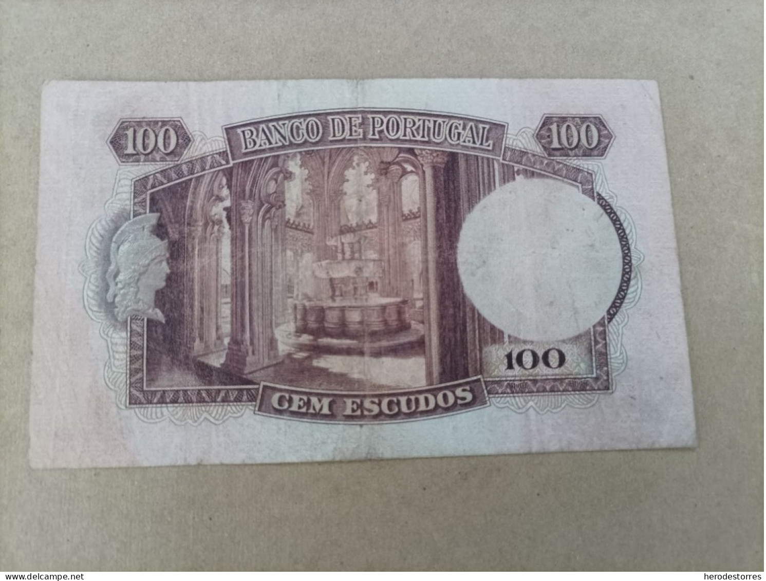 Billete De Portugal De 100 Escudos De 1957 - Portugal