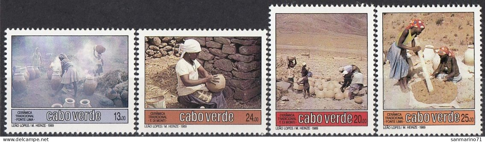 CAPE VERDE 567-570,unused - Cap Vert