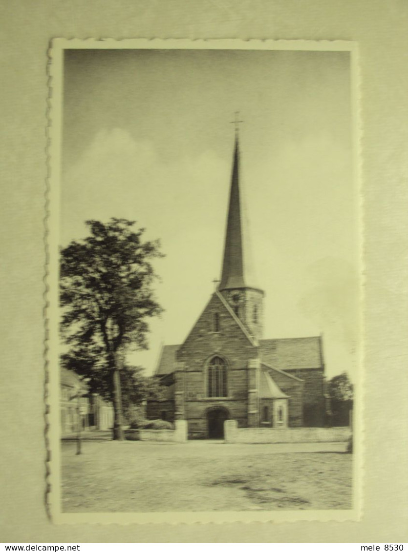 56458 - BORSBEKE - ST-ANTONIUSKERK - ZIE 2 FOTO'S - Herzele