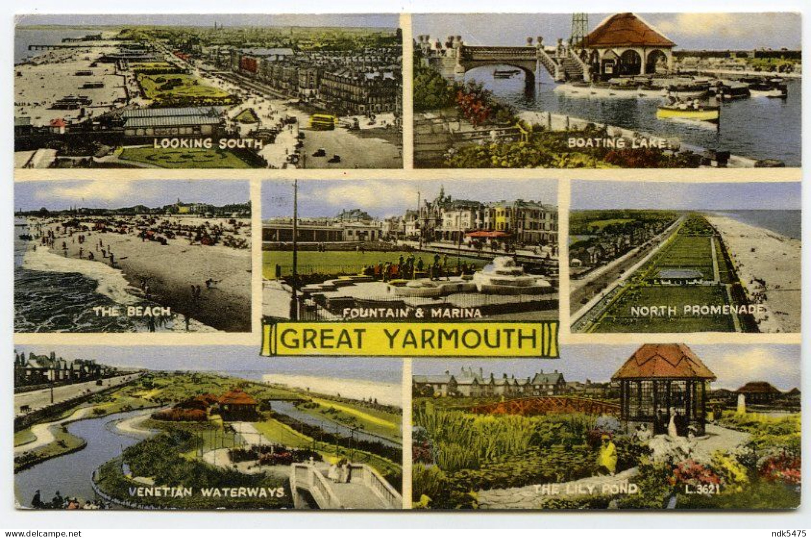 GREAT YARMOUTH : MULTIVIEW / BURY ST EDMUNDS, WHEPSTEAD, CHAPEL (ROLF) - Great Yarmouth