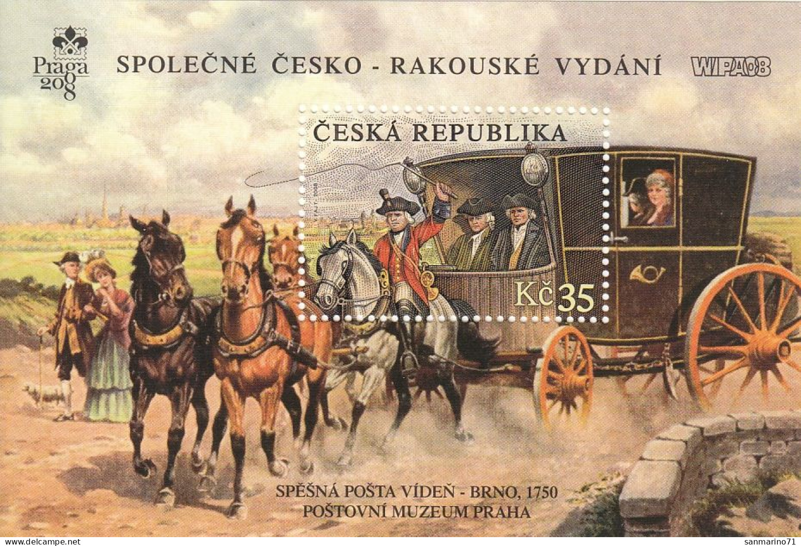 CZECH REPUBLIC Block 31,unused - Blocks & Sheetlets