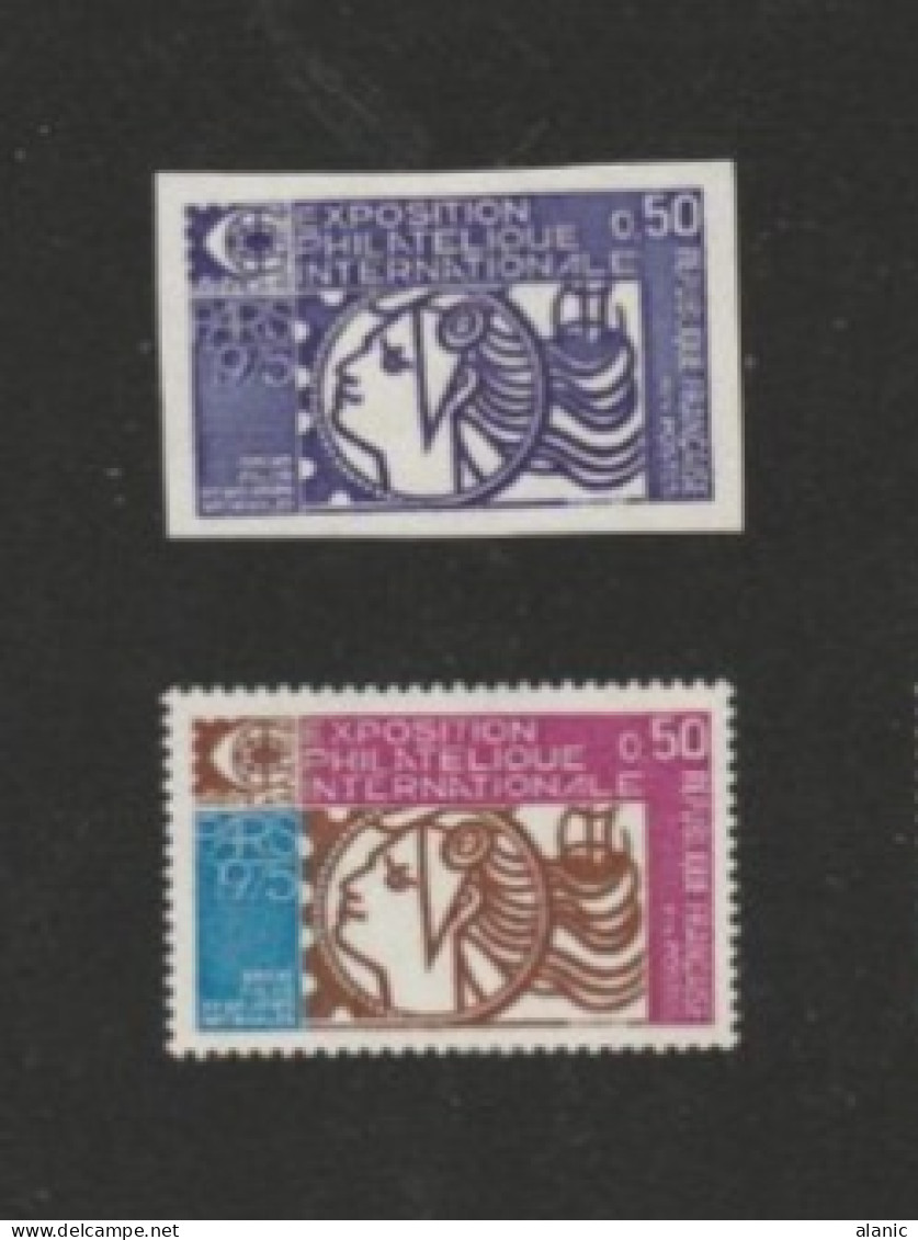 FRANCE  N°1783  Non Dentelé *+N°1783 *+N°1783 Oblitéré + DOC OFFICIEL++Essai De Couleur N.D+FDC(Voir Descriptif) - 1971-1980