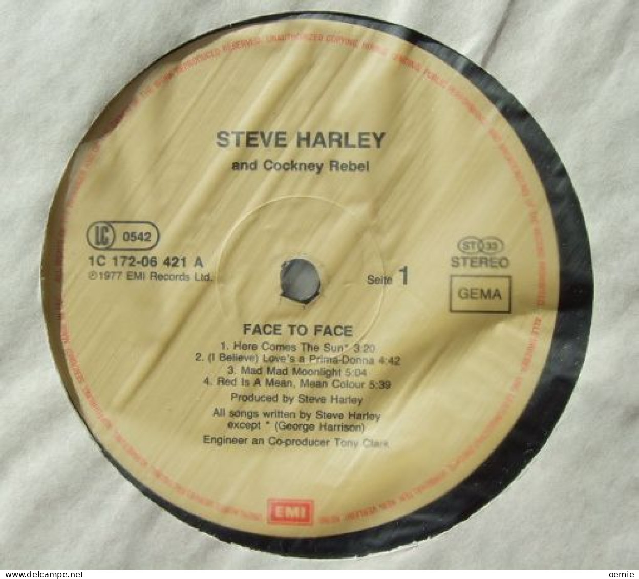 STEVE  HARLEY °  AND COCKNEY  REBEL   FACE TO FACE    ALBUM DE DOUBLE - Otros - Canción Inglesa