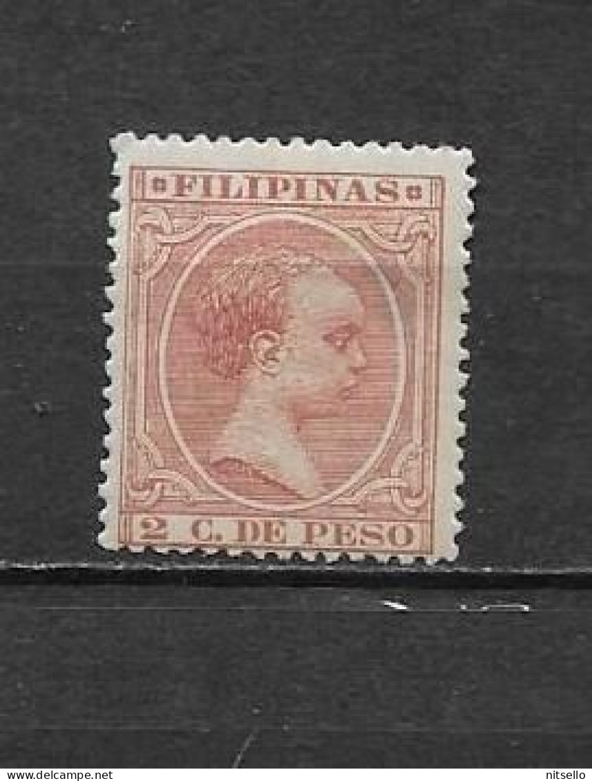 LOTE 2174 D /// (C020) FILIPINAS 1898 TELEGRAFOS EDIFIL Nº:80 *MH  ¡¡¡ OFERTA - LIQUIDATION - JE LIQUIDE !!! - Filippine