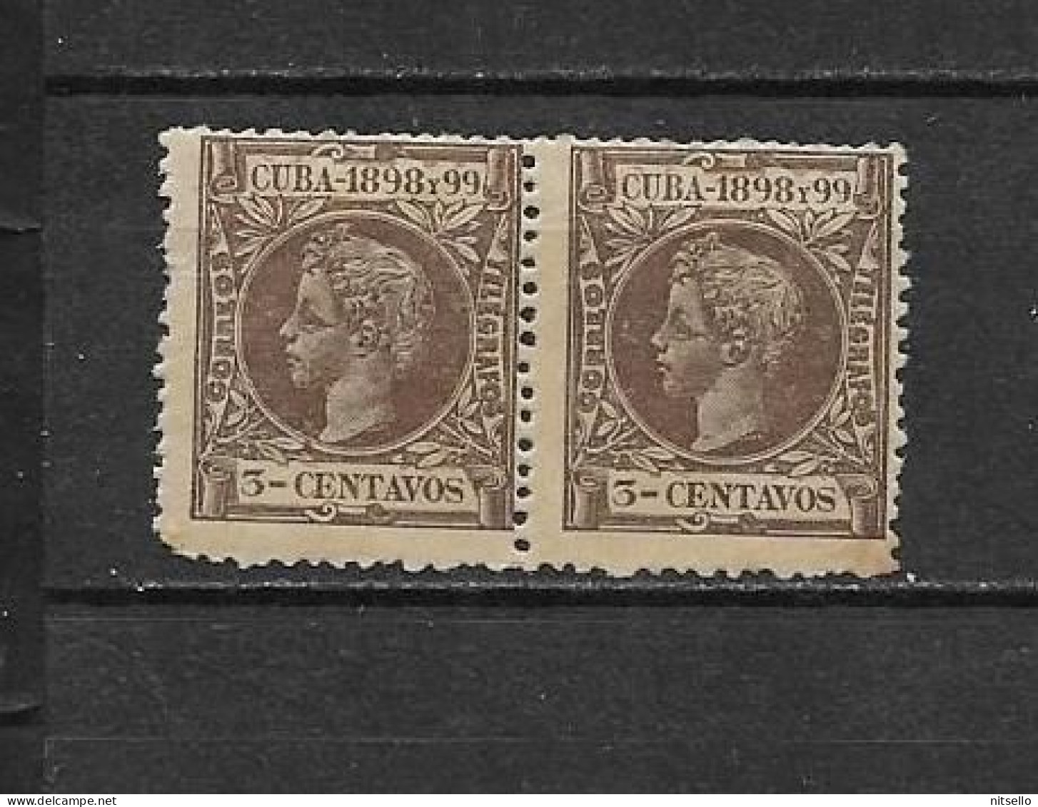 LOTE 2173 C  ///   CUBA 1898  EDIFIL Nº: 161 *MH  ¡¡¡ LIQUIDACION - LIQUIDATION - JE LIQUIDE !!! - Cuba (1874-1898)