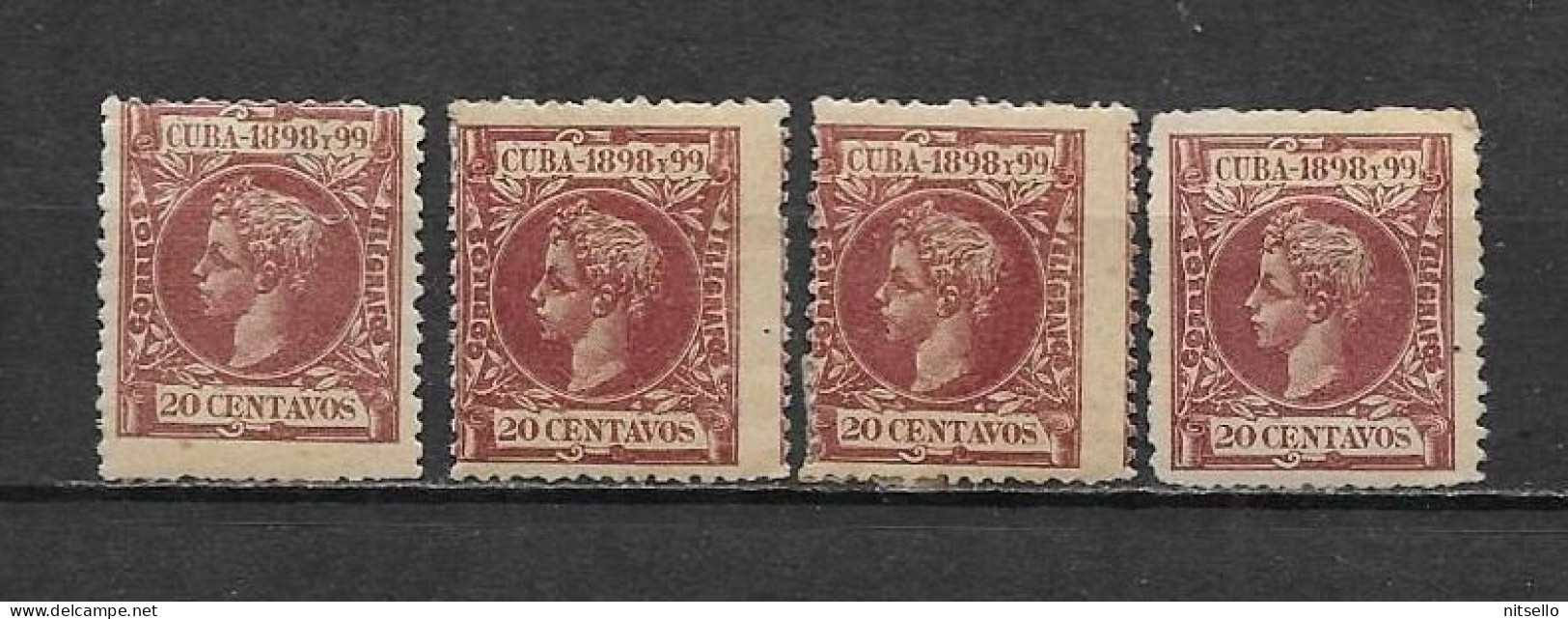 LOTE 2173 C  /// (C050)  CUBA 1898  EDIFIL Nº: 168 *MH VARIEDAD DE COLOR  ¡¡¡ LIQUIDACION - LIQUIDATION - JE LIQUIDE !!! - Cuba (1874-1898)