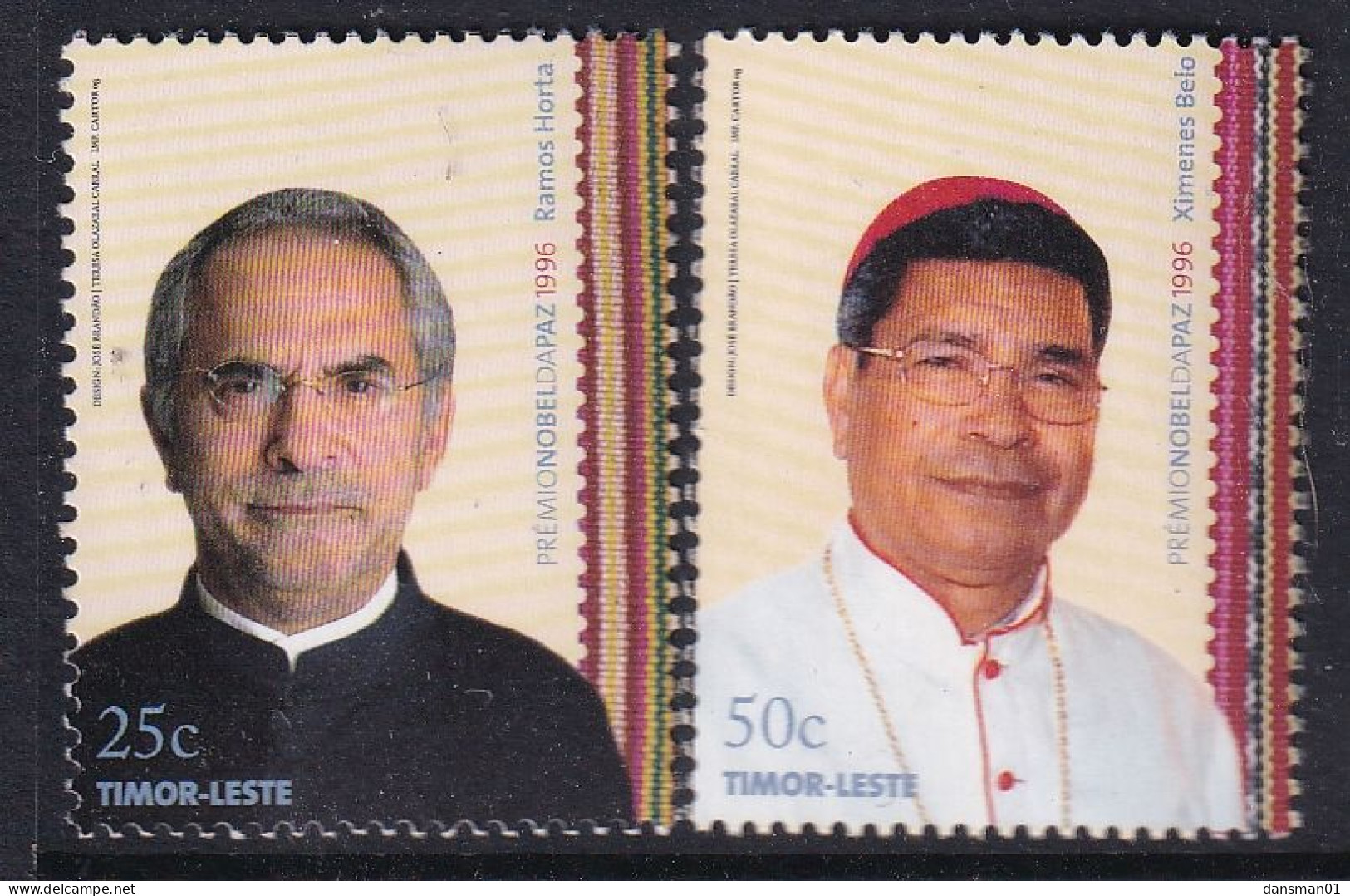 Timor- Leste 2008 Nobel Prize Winners Sc ? Mint Never Hinged - Oost-Timor