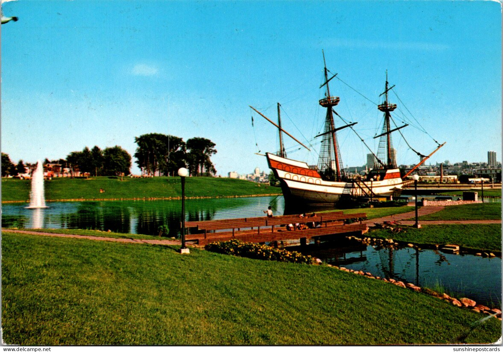 Canada Quebec The Grande Hermine Replica Of Cartier's Flagship 1984 - Québec - La Cité