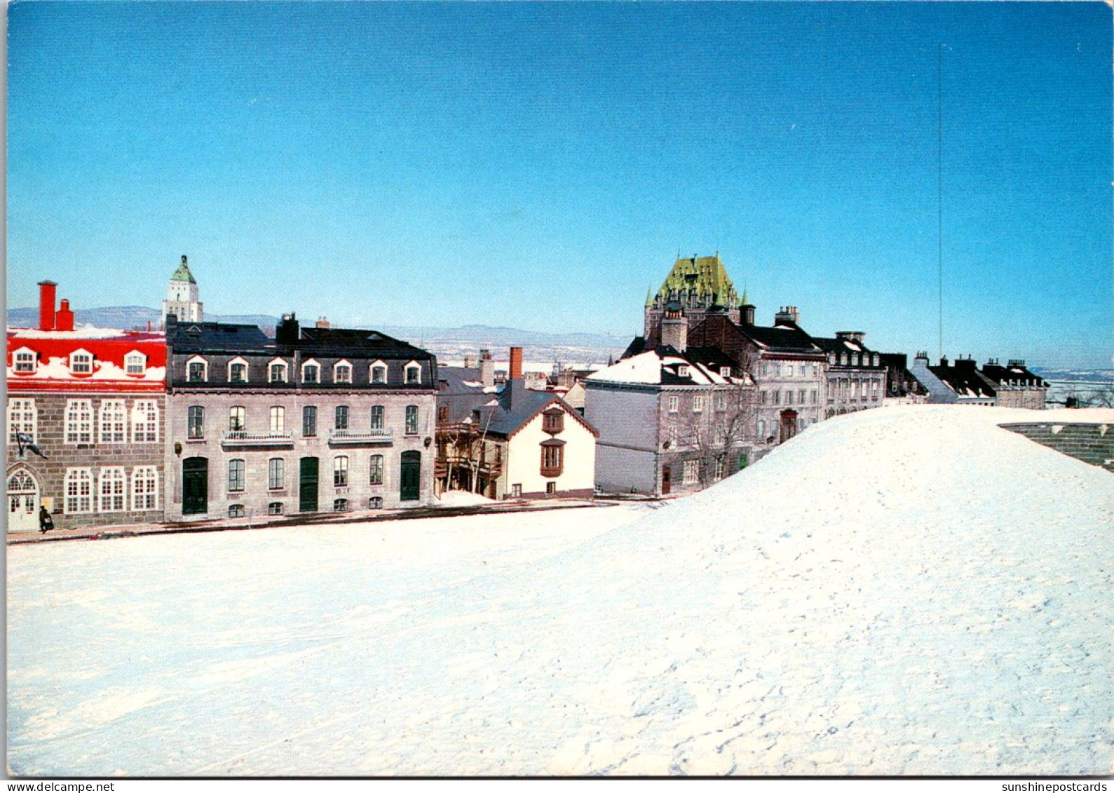 Canada Quebec Saint Denis Avenue 1989 - Québec - La Cité