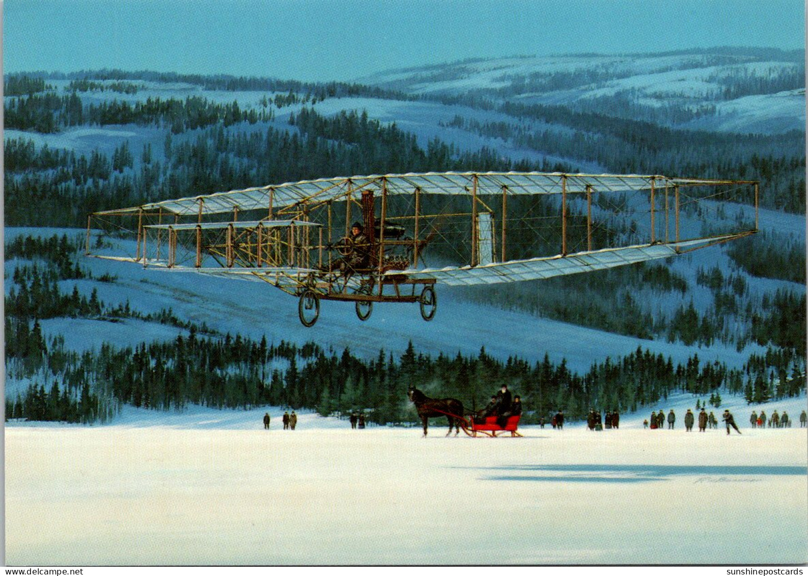 Canada Nova Scotia Baddeck First Powered Flight In Canada 23 February 1909 - Sonstige & Ohne Zuordnung