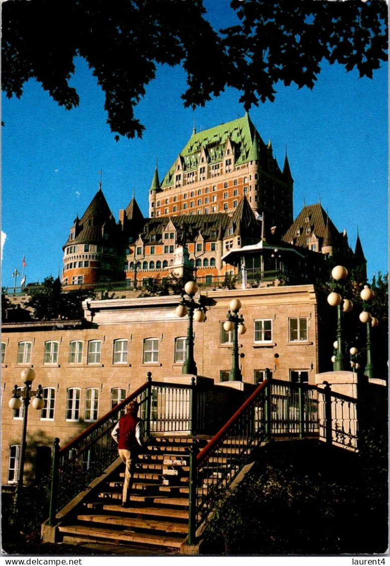 15-8-2023 (2 T 31) Canada (posted To France) Quebec Château De Frontenac - Québec - Château Frontenac
