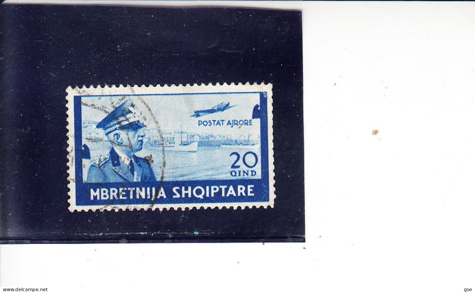 ALBANIA  1940 -  Sassone  1940 -  A  7° - Posta Aerea - Albanie