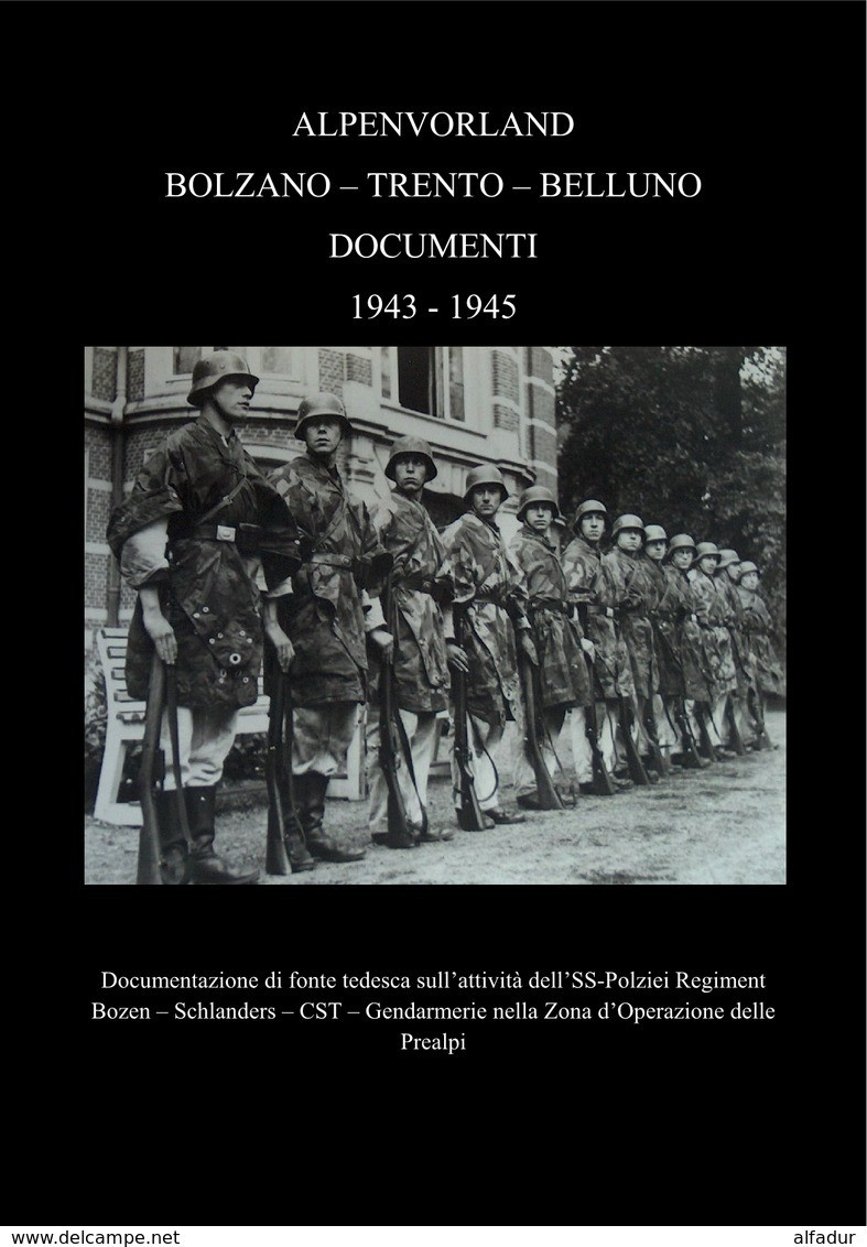 CD BANDENKAMPF - PHOTOKOPIEN ORIGINAL DOCUMENTS AWARD OF BANDEKAMPFABZEICHEN EK I II - KVK - ALPENVORLAND BOZEN - 1939-45