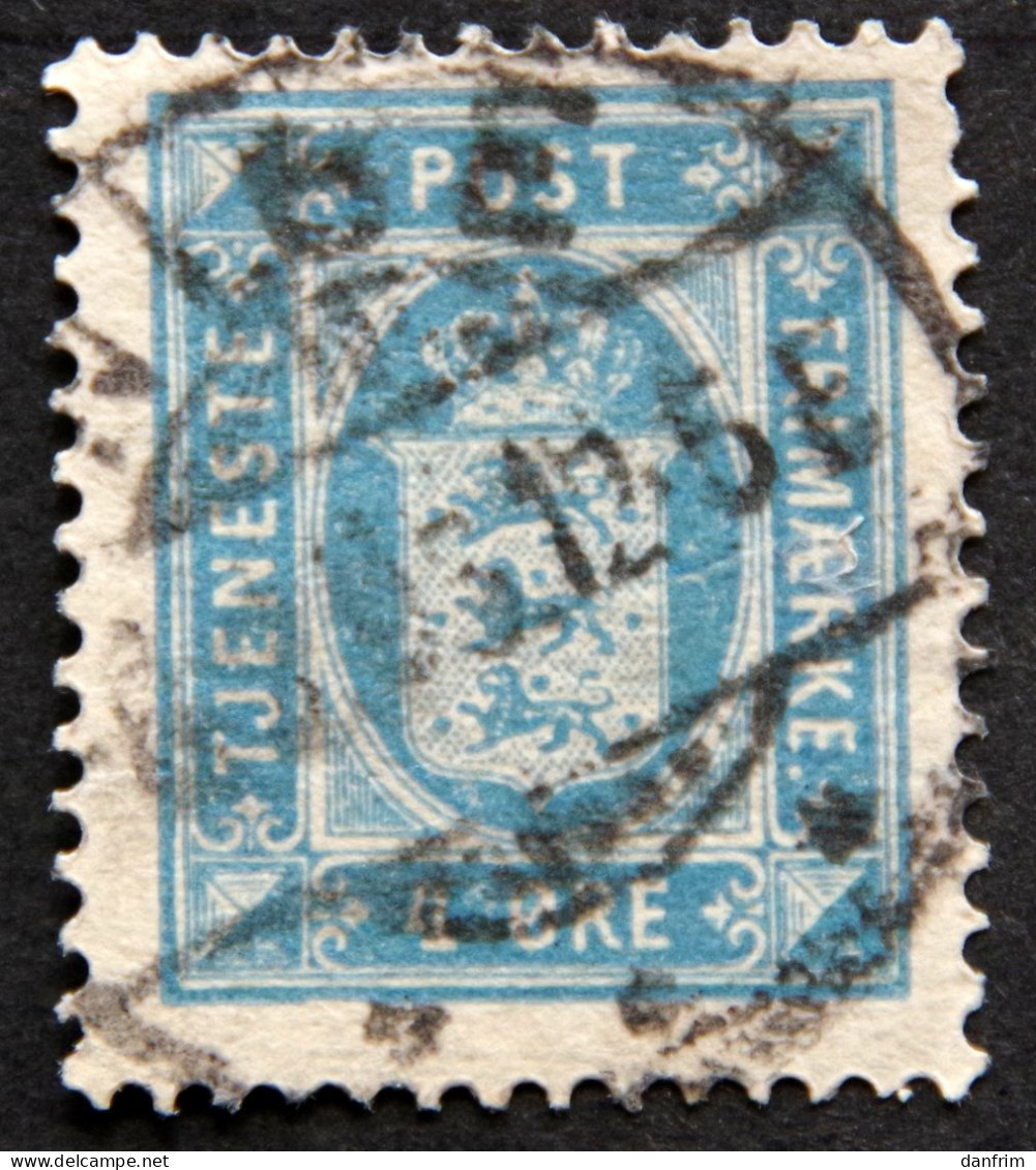 Denmark  1879 Minr.5A Perf. 14x13½ (0 ) ( Lot H 2741) - Officials