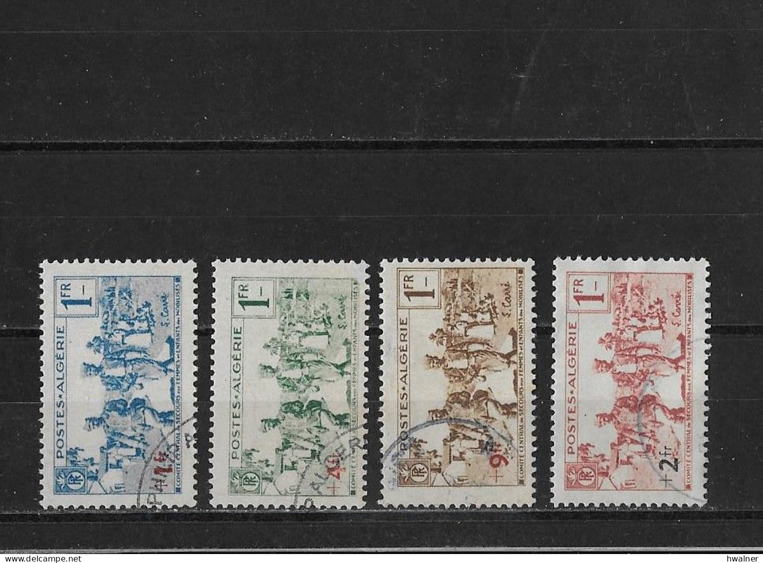 Algerie Yv. 159 - 162 O. - Gebraucht