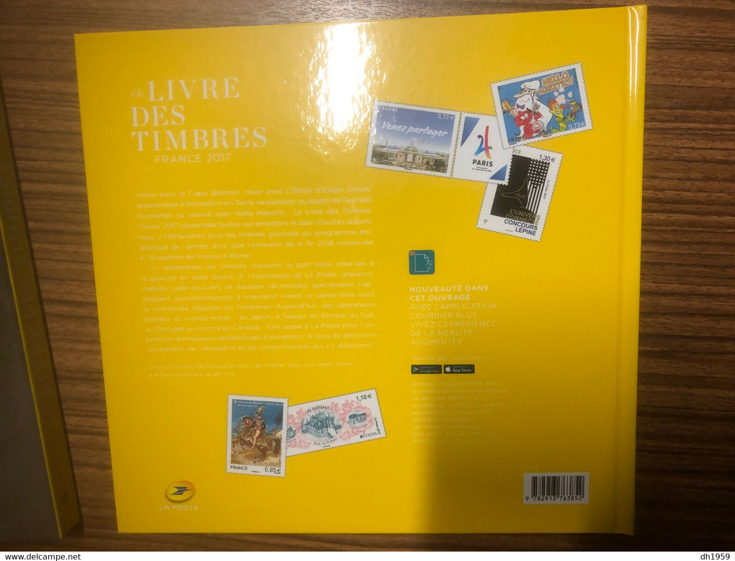 2017 COLLECTION LE LIVRE DES TIMBRES FRANCE  AVEC LES TIMBRES PRIX DE POSTE 90 EURO - 2010-2019