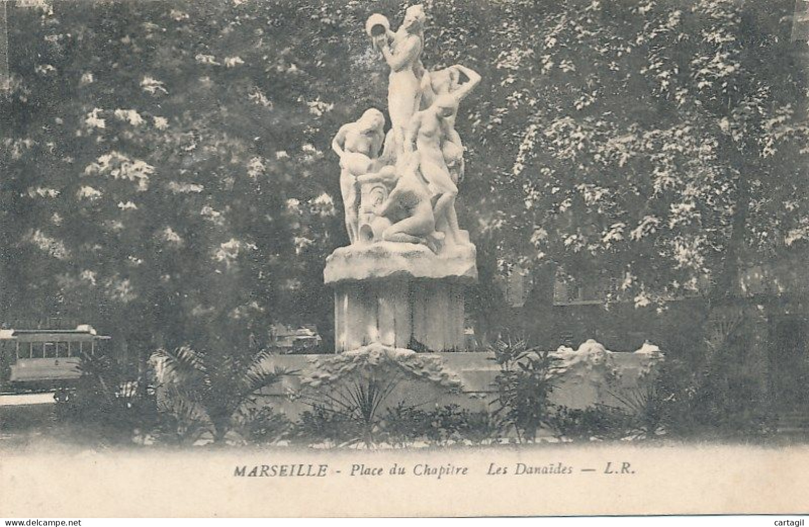 CPA-25259-13 (Bouches Du Rhône)-Marseille-Les Danaïdes Place Du Chapitre (cachet Hôpital)-Envoi Gratuit - Parks, Gärten