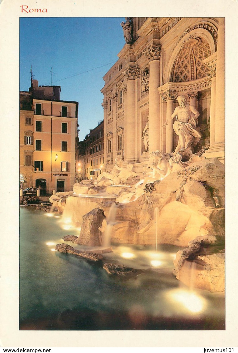 CPSM Roma    L2338 - Fontana Di Trevi