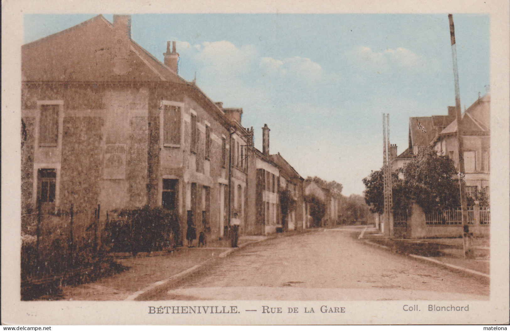 51 - MARNE BETHENIVILLE RUE DE LA GARE - Bétheniville