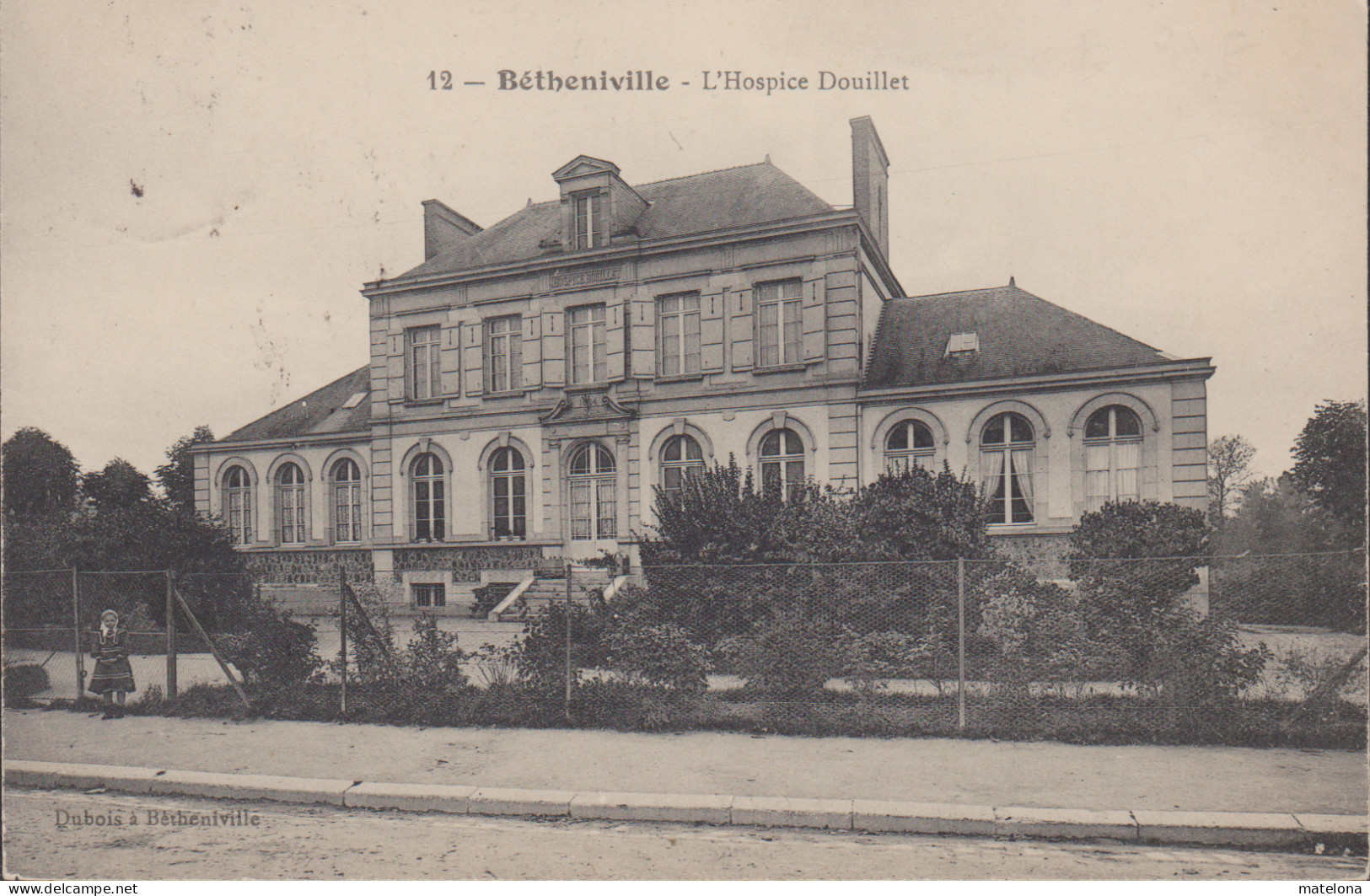 51 - MARNE BETHENIVILLE L'HOSPICE DOUILLET - Bétheniville