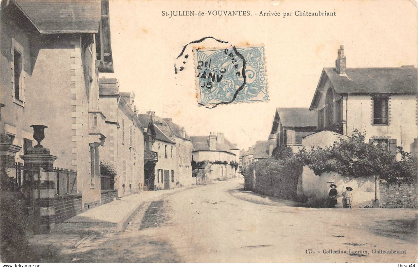 ¤¤    -   SAINT-JULIEN-de-VOUVANTES    -   Arrivée Par Chateaubriant         -    ¤¤ - Saint Julien De Vouvantes