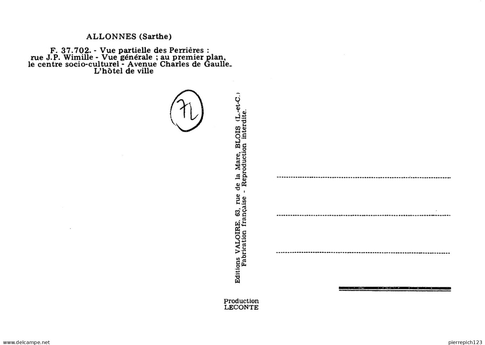 72 - Allonnes - Multivues - Allonnes