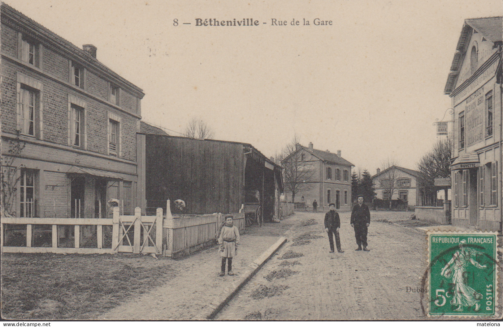 51 - MARNE BETHENIVILLE  RUE DE LA GARE - Bétheniville