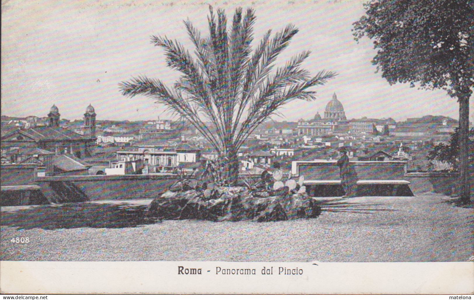 ITALIE LAZIO  ROMA ROME PANORAMA DEL PINCIO - Mehransichten, Panoramakarten
