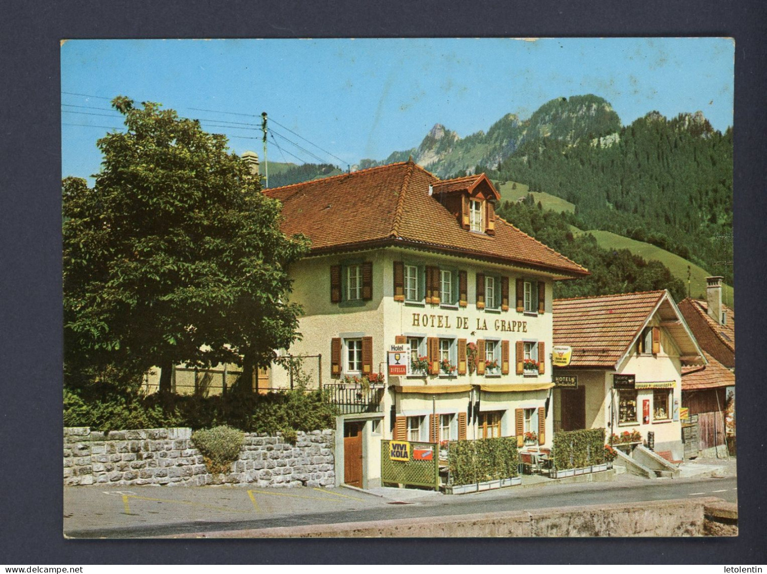 CPM - CH - CHARMEY (GRUYÈRE) - HOTEL DE LA GRAPPE - Charmey