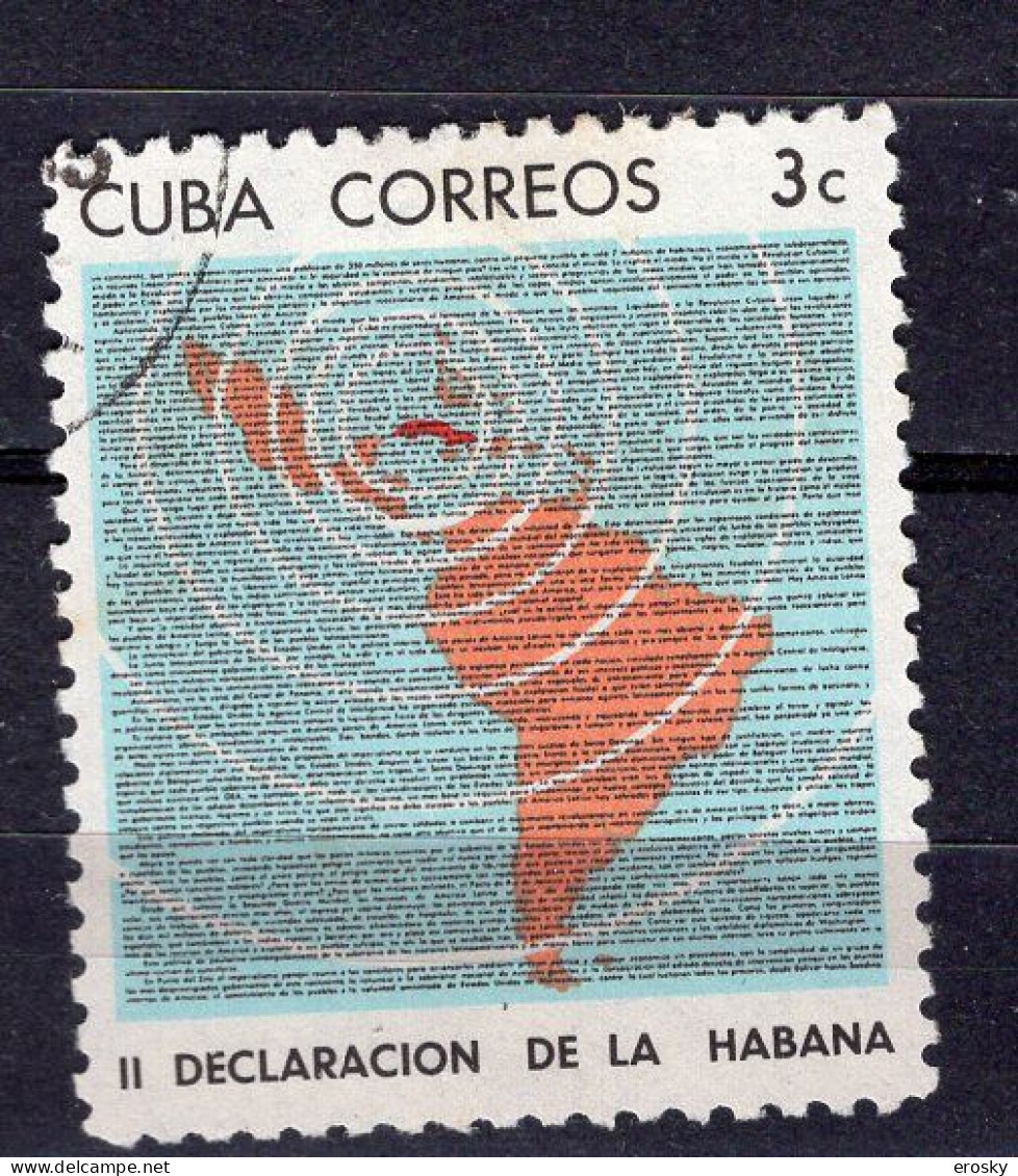 G0578 - CUBA Yv N°809 - Oblitérés