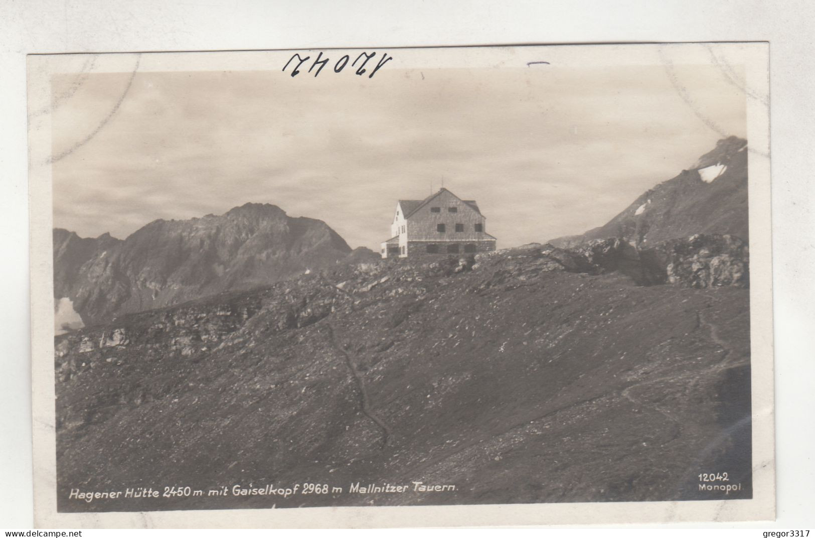 D3335) HAGENER HÜTTE Mit Geiselkpf - Mallnitzer Tauern - ALT - Mallnitz