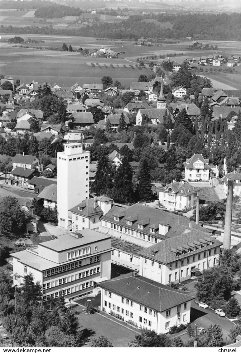 Belp  Fliegeraufnahme Galactina Fabrik - Belp